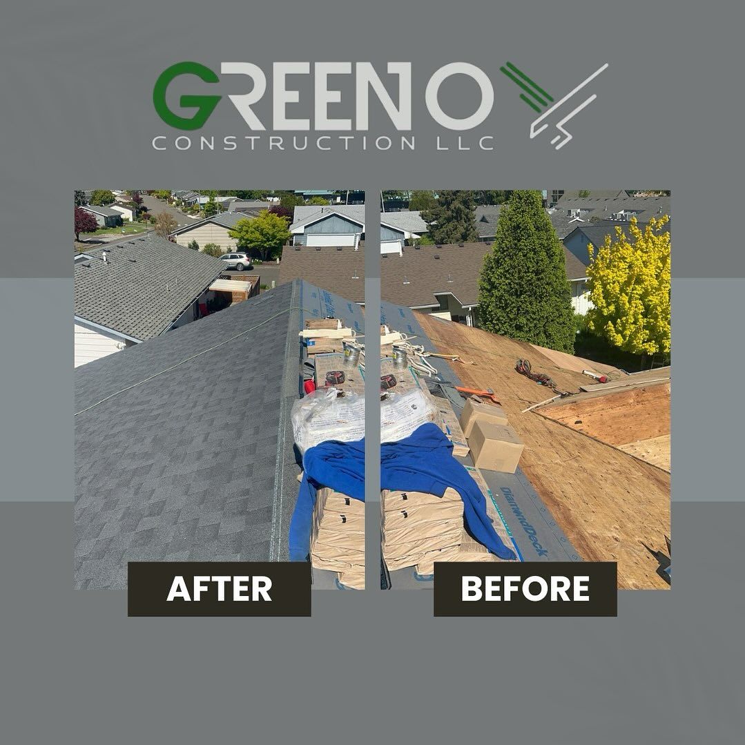 Roof Replacement for Green O Construction in Portland, OR