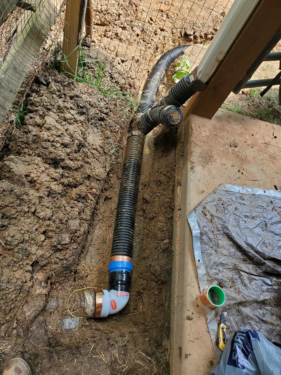 Foundation Drainage for Drain My lawn in Monroe, NC
