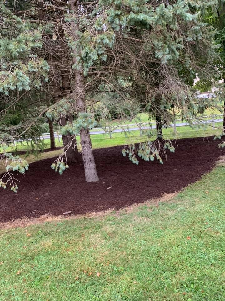 Mulch Installation for Quiet Acres Landscaping in Dutchess County, NY