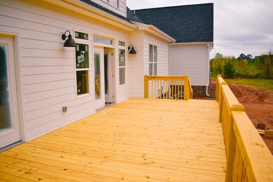 Deck & Patio Installation for KHS Custom Homes in Athens, Georgia