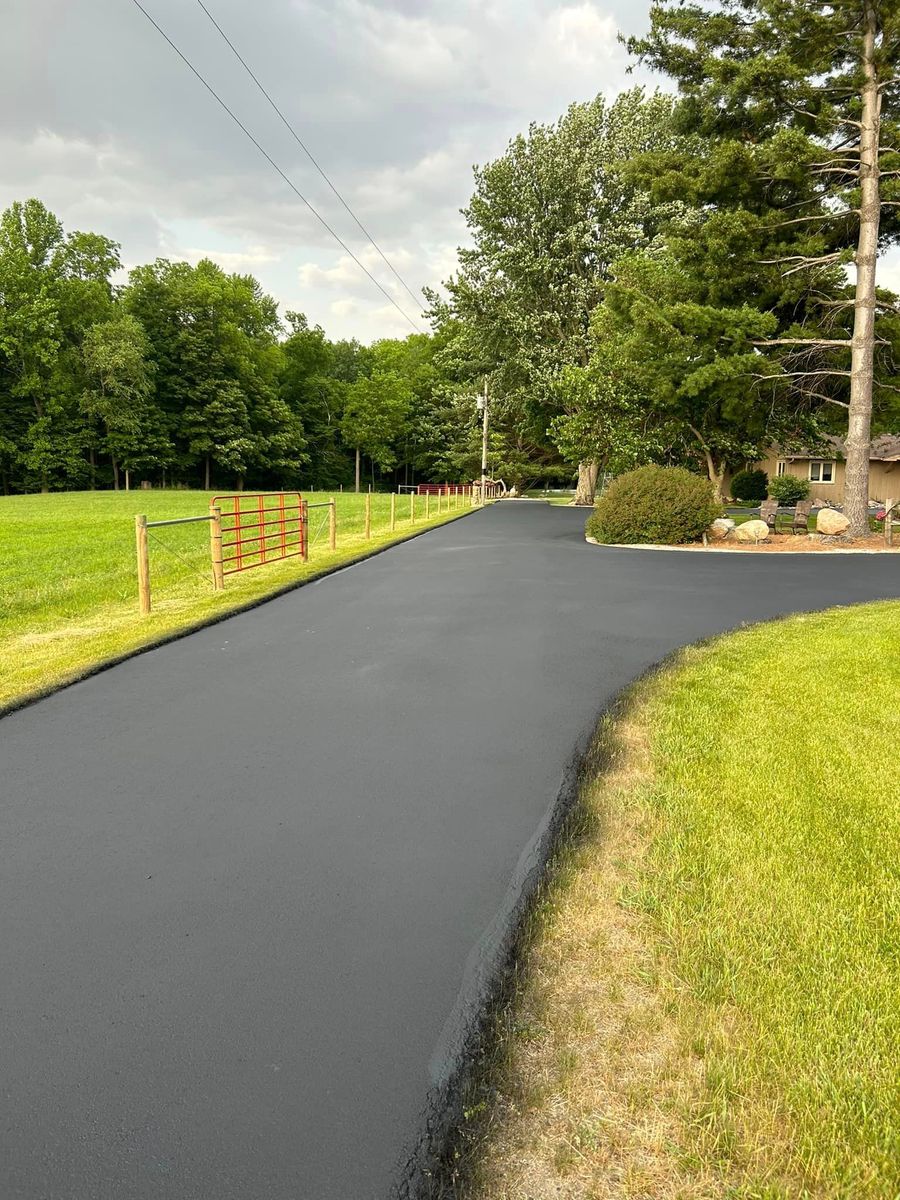 Parking Lot Striping for Recap Asphalt & Sealcoating in Angola,  IN