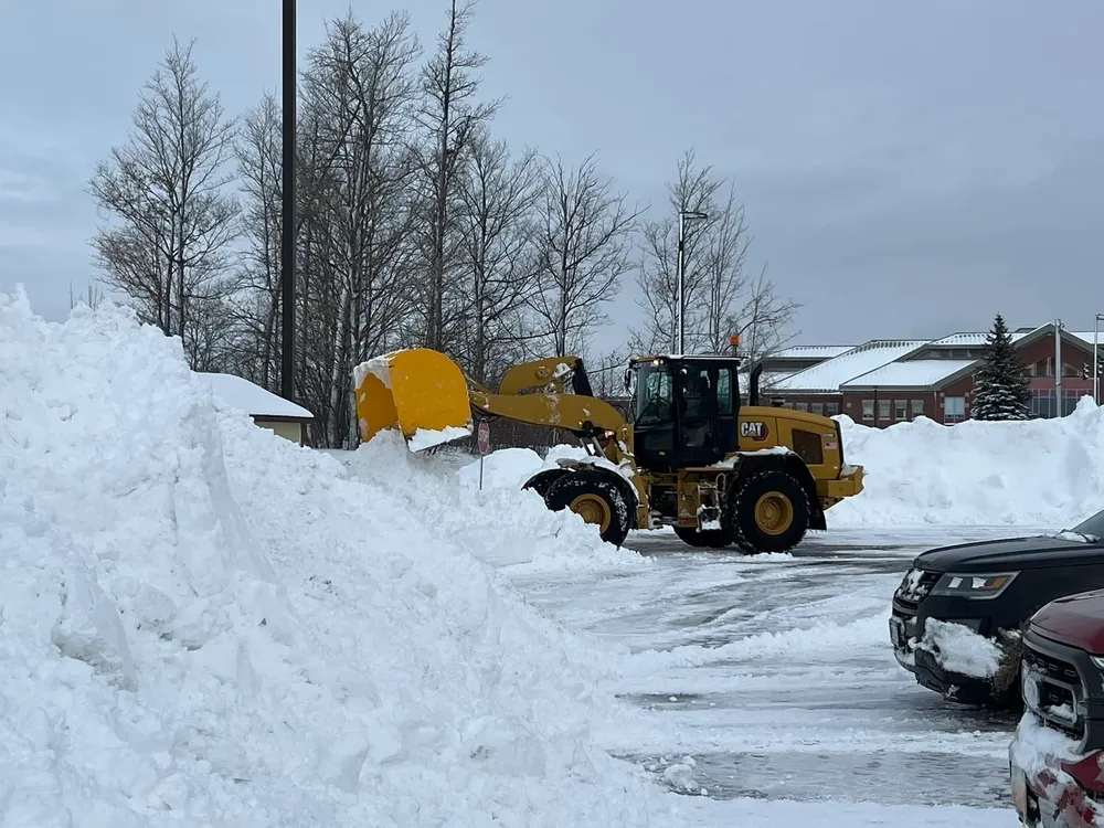 Snow Plowing  for Jamco in Monticello, MN