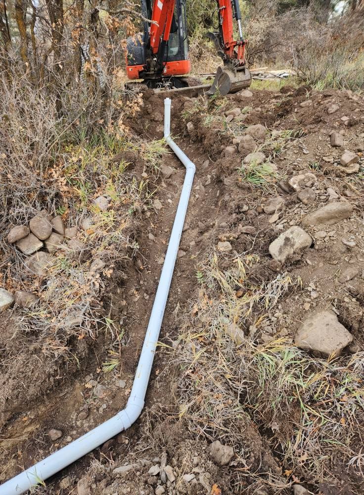 Site Preparation for Markham Septic & Excavation in Pagosa Springs, CO