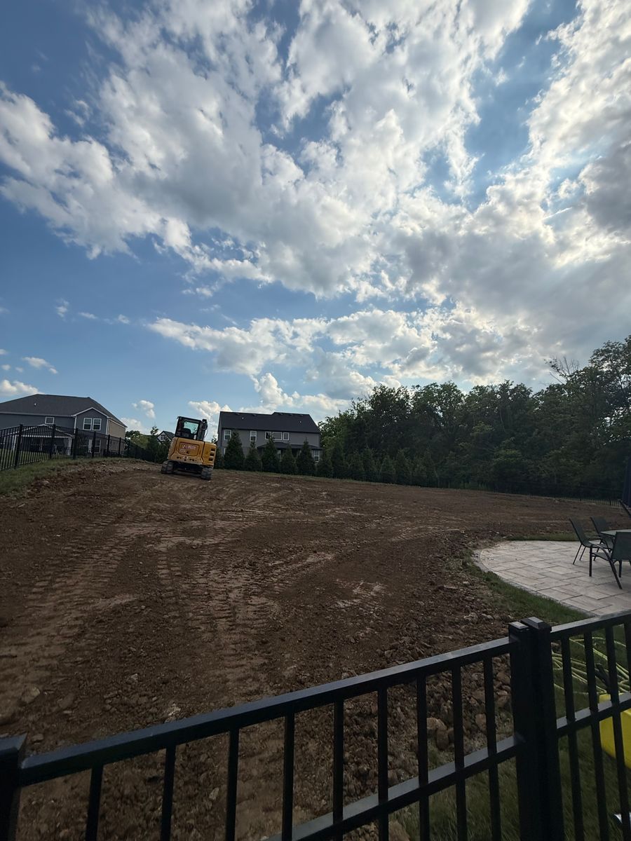 Sod installation for Woolf Outdoor Services in Mason, OH
