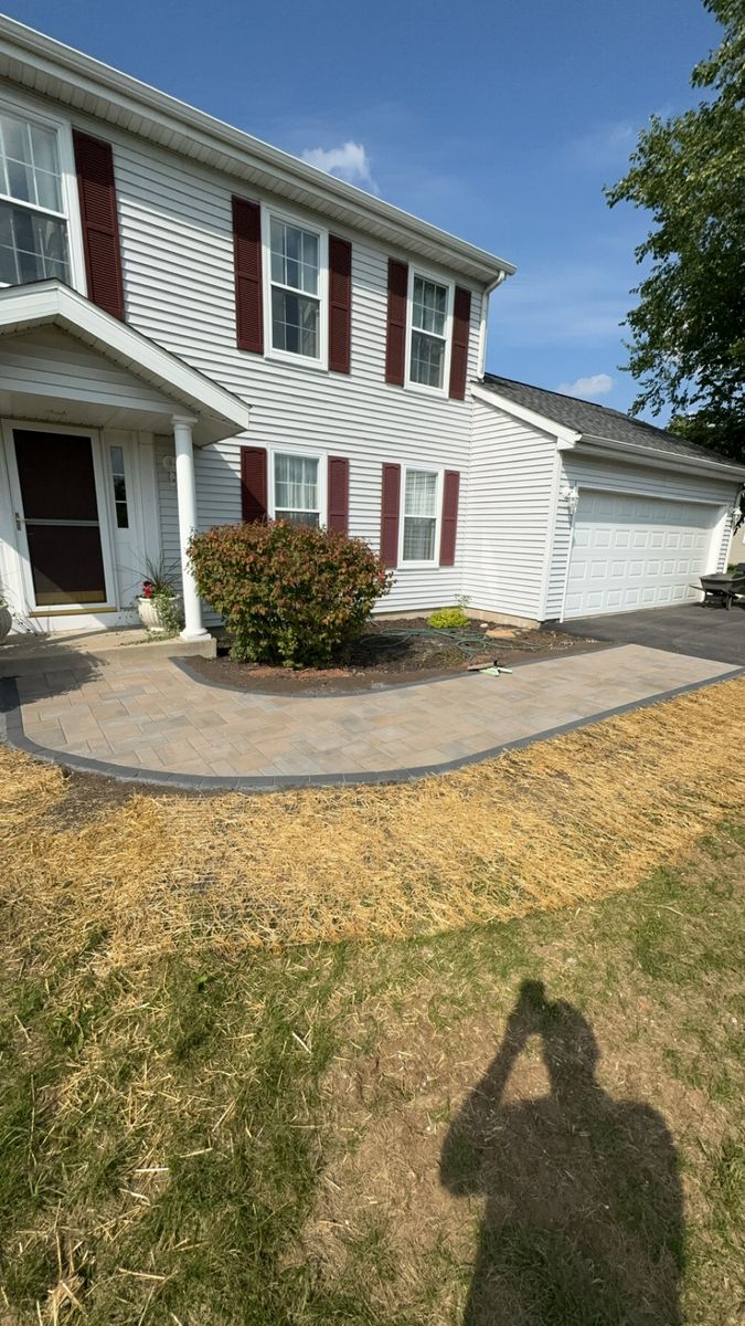 Paver Walkways for H&L Lawn Care LLC in Twin Lakes, WI