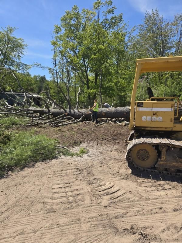 Excavating for Darkside Sealcoating in Alpena, MI