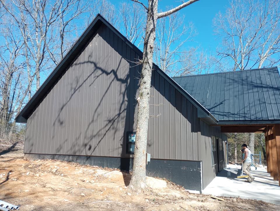 Custom Home Construction for Eggert Construction and Landhaus Woodworks in Winona,  MO