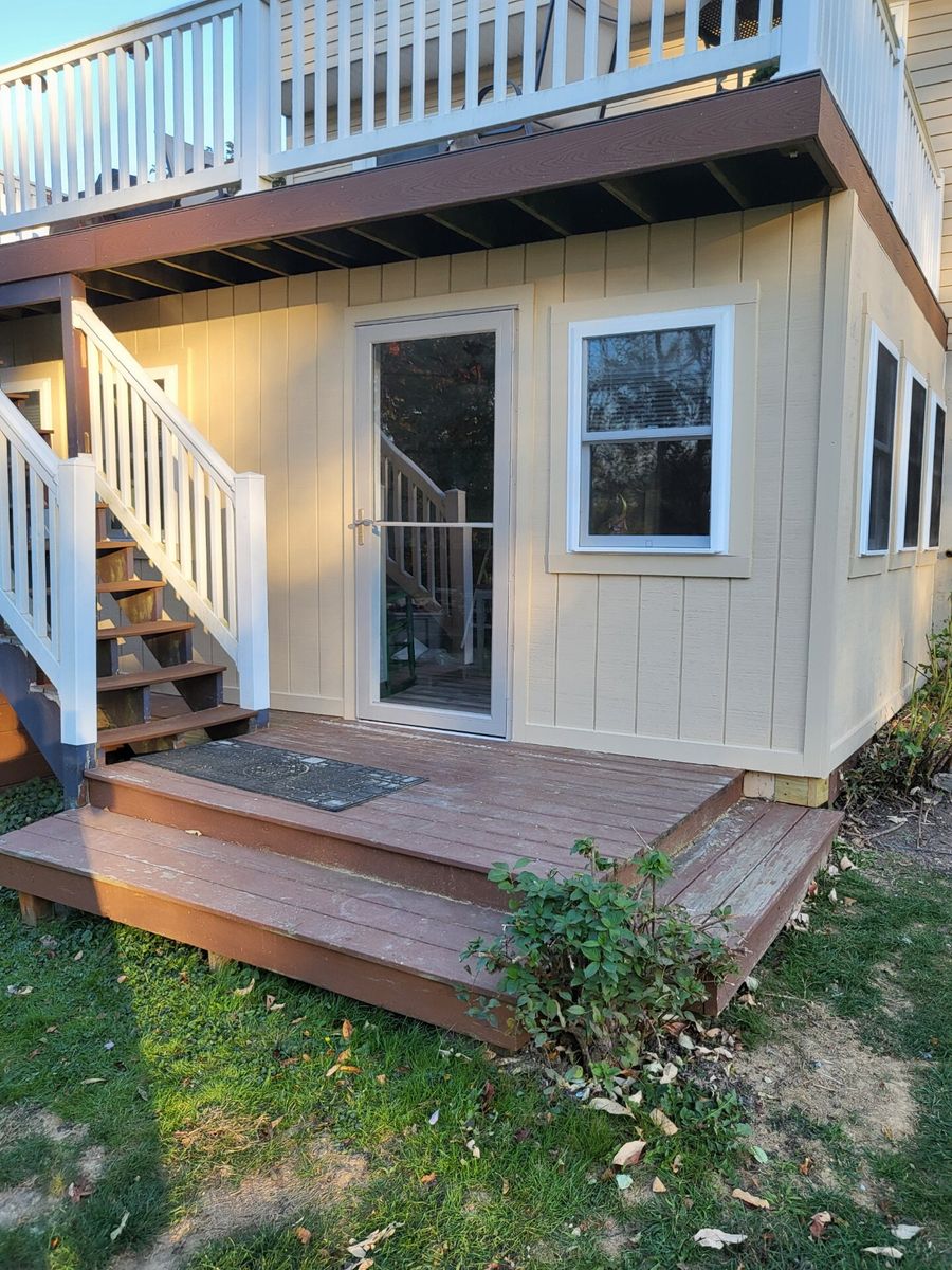 Deck & Patio Installation for Clark Contracting in Chester County, PA