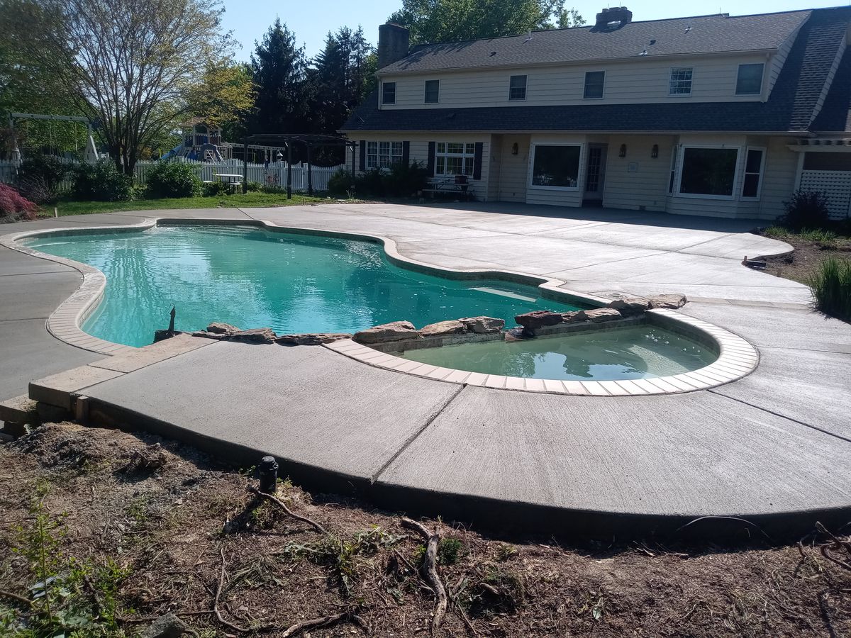 Patio Design & Construction for OBH Concrete LLC in Lusby, MD