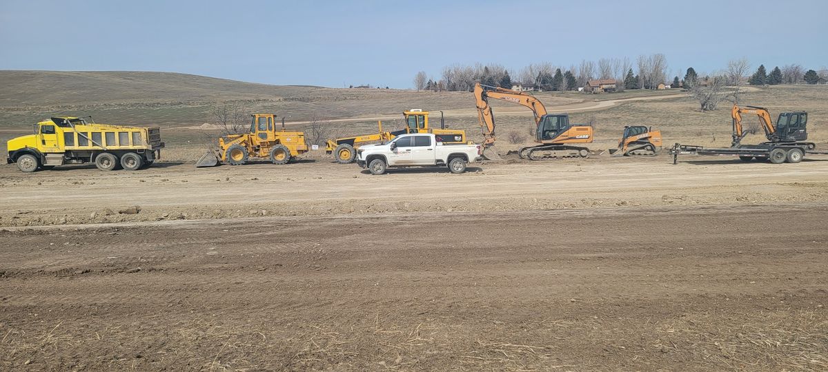 Leveling for Precision Excavation and Septic Systems in Sheridan, WY
