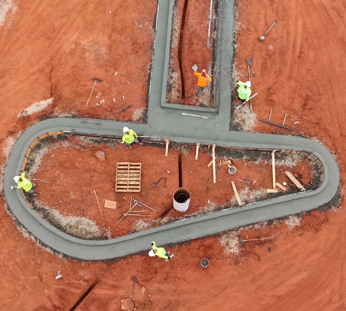 Structural and Civil Concrete Services for RM Concrete Construction,LLC. in Norman, , OK