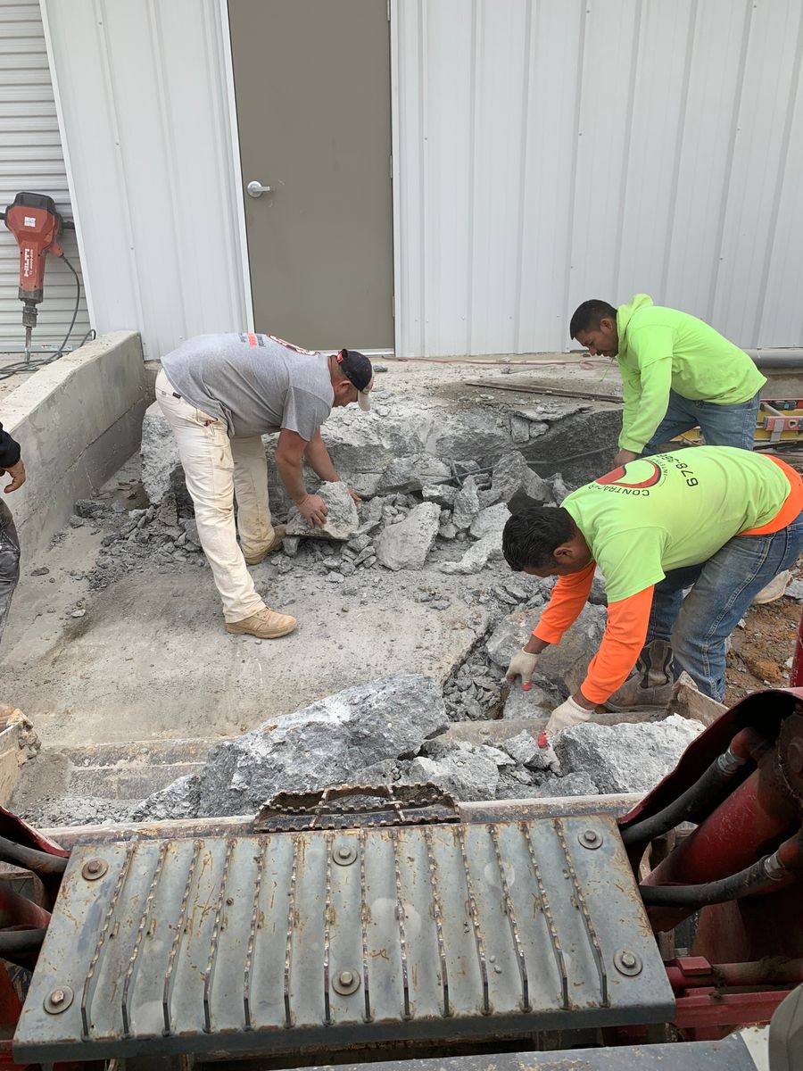 Concrete Removal for Expedite Construction in Douglasville, GA