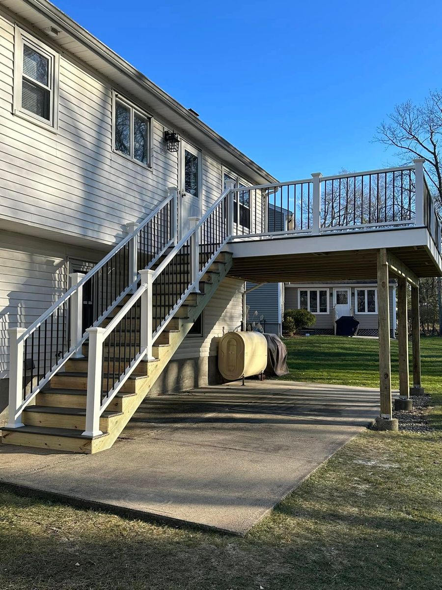 Deck & Patio Installation for Simone Builders in Orange, CT