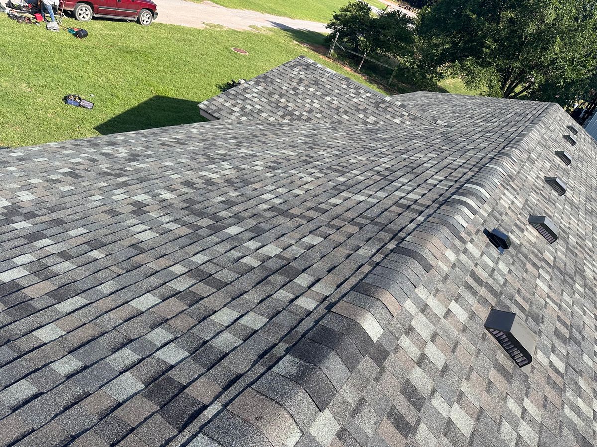 Roofing for Triple C Improvements in Carnegie, OK