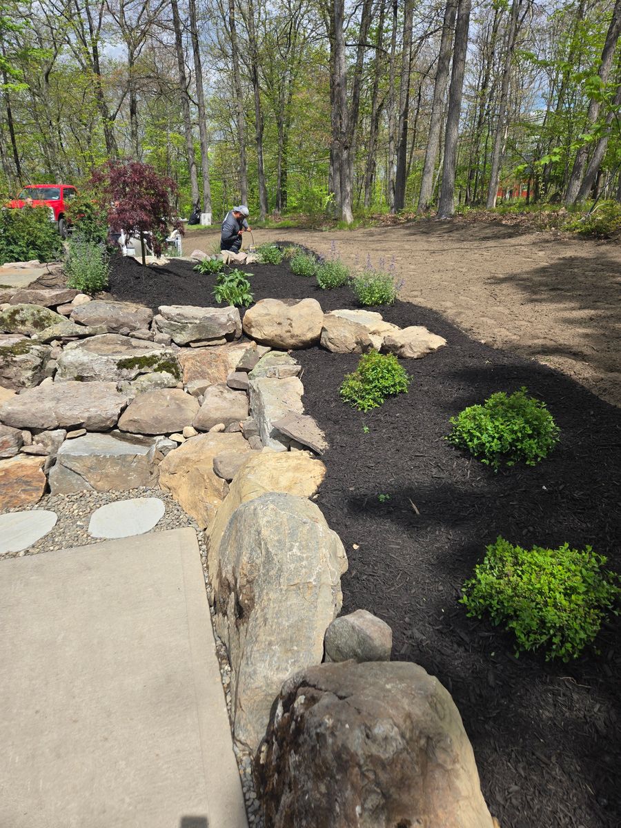 Planting & Pruning for Tony Monaco Landscaping Inc. in Orange County, NY
