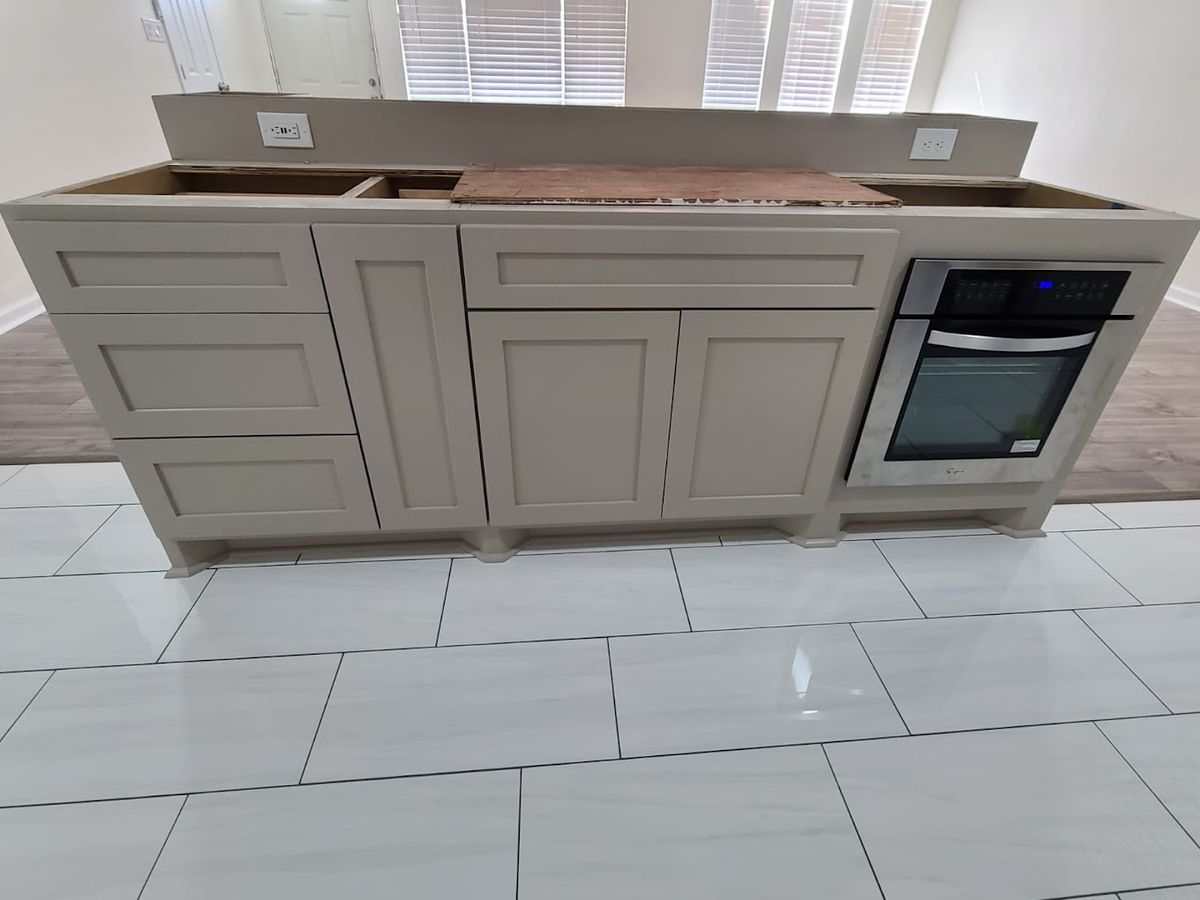 Kitchen Renovation for SRZ Construction in Houston, TX