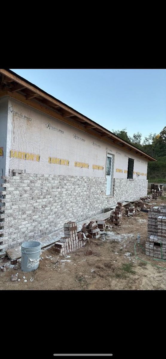 Retaining Wall Construction for Sam's Concrete & Masonry in Hernando, MS