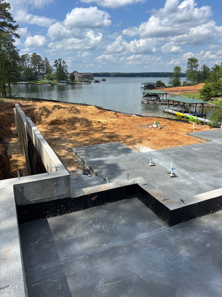 Poured Concrete Walls for Baer & Sons Concrete in Greenwood County, SC