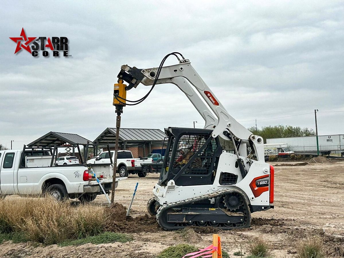 Foundation Digging for STARR CORE LLC in Rio Grande City, TX
