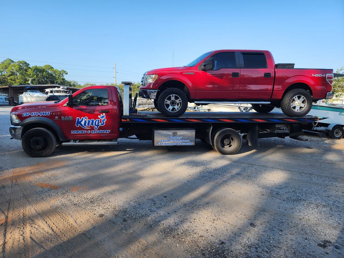 Jump Starts for King's Towing and Recovery in Foley, AL