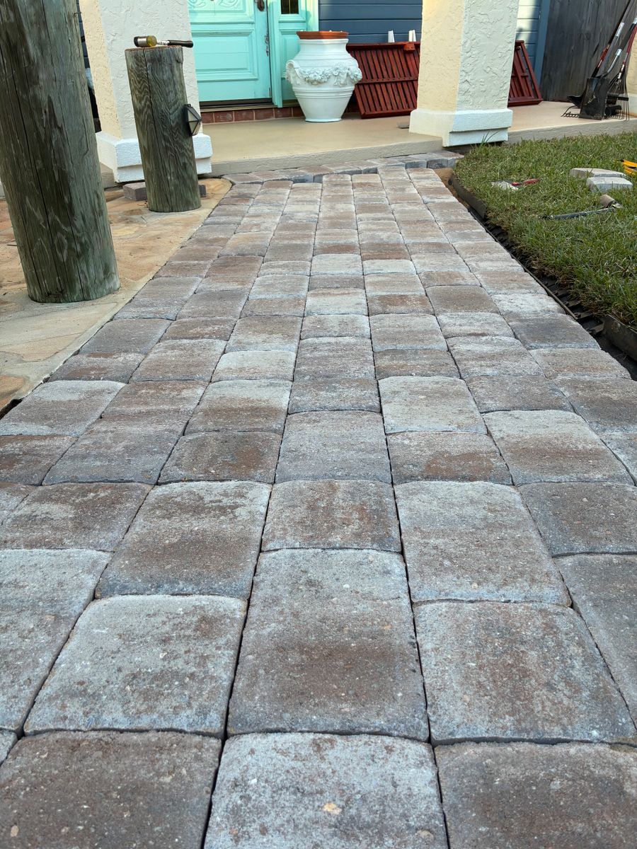 Paver Installation/Sealing for Ferrell’s Professional Painting & Home Services LLC in Panama City Beach, FL