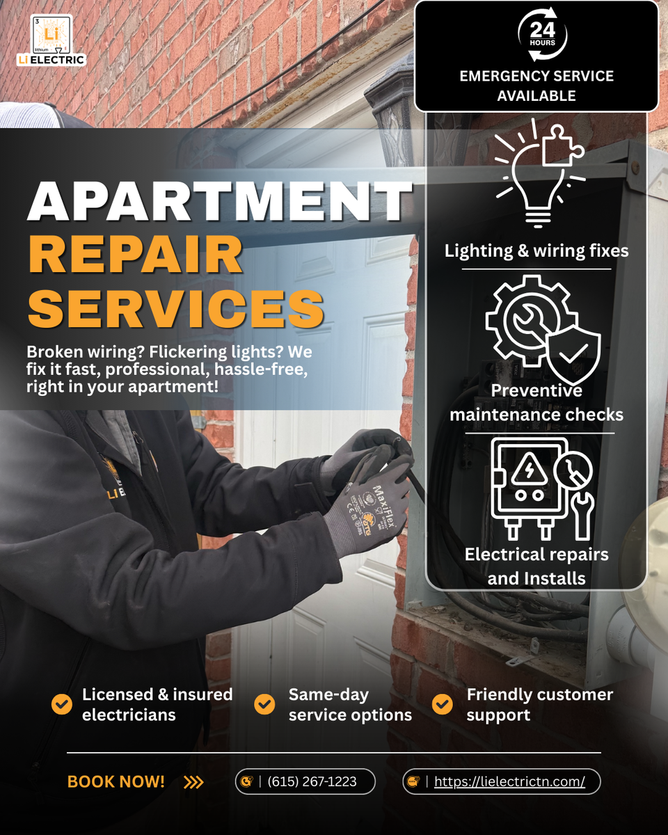 Electrical Troubleshooting for Li Electric of TN in Columbia, TN