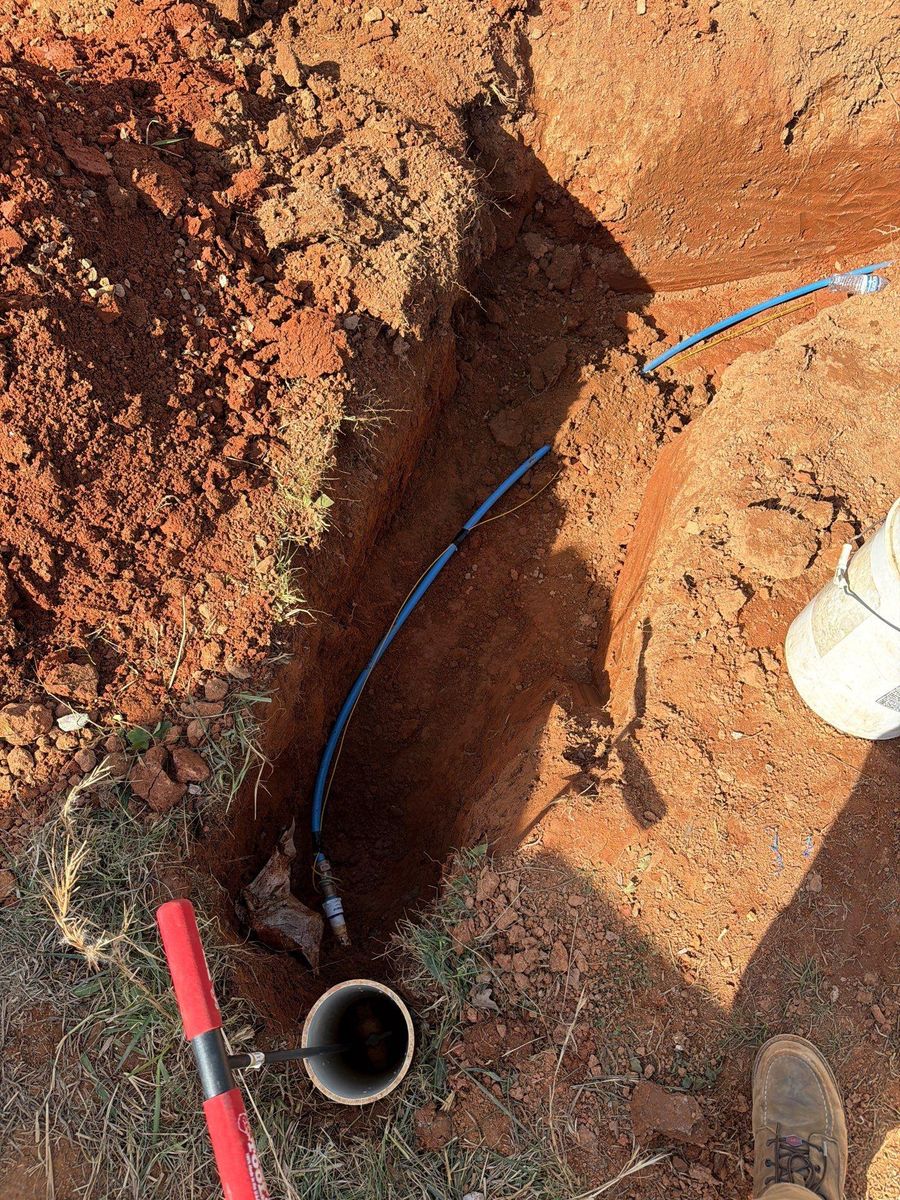 Main Waterline Instillation and Repair for Brooky Plumbing in Hendersonville, NC