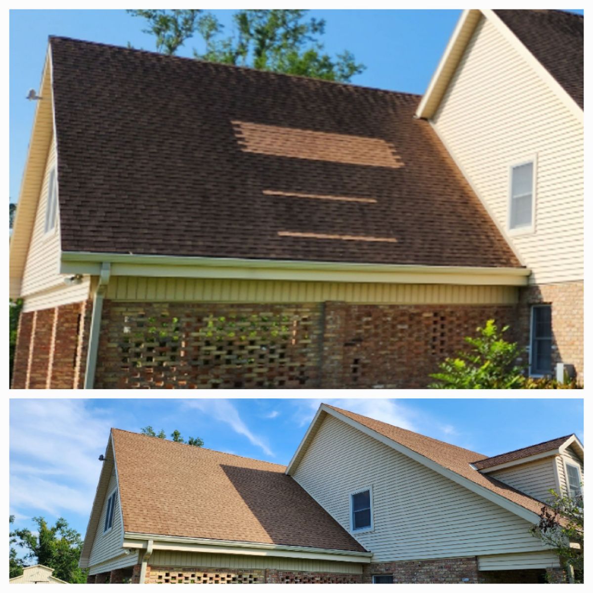 Roof Cleaning for Power Wash Pro in Houma, LA