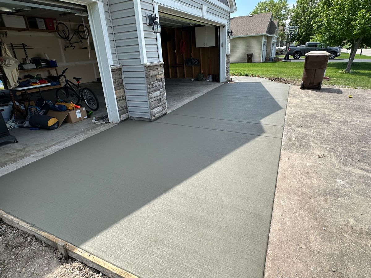 Concrete Slab Construction for Mccoy Concrete Inc.  in Osseo, MN