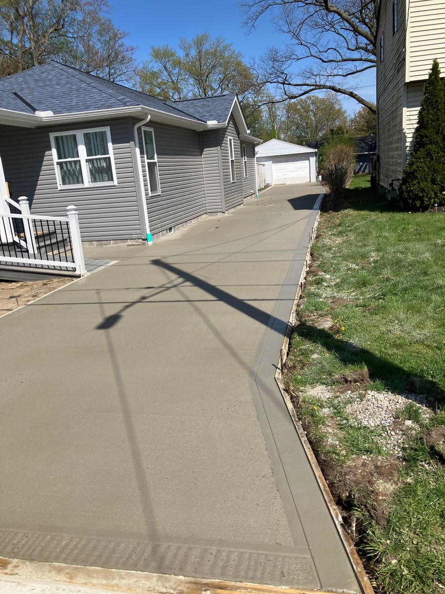 Sidewalk Installation for Lake Erie Companies in Grand River, OH