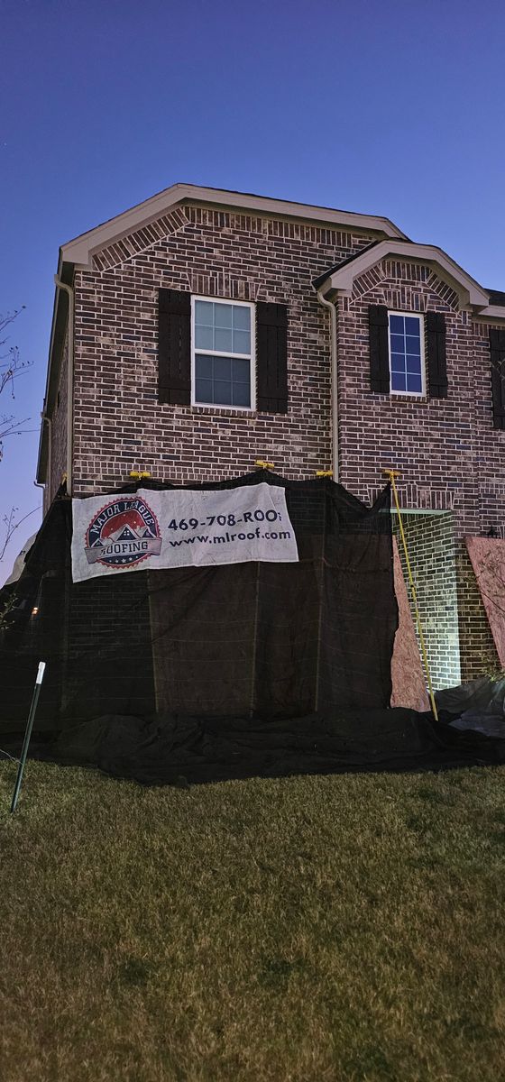 Roofing Repairs for Major League Roofing in Frisco, TX