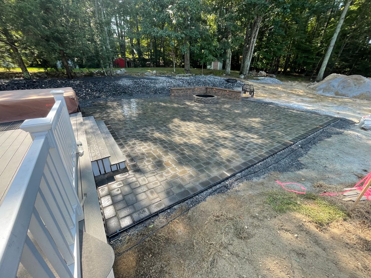 Hardscaping - Patios, Walkways, Retaining walls for Martin's Landscaping & Construction in Manchester, NH