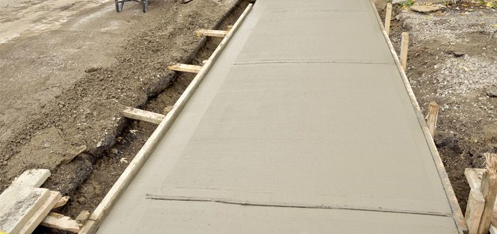 Sidewalk Installation for Summit Sitemix Concrete in Buford, GA