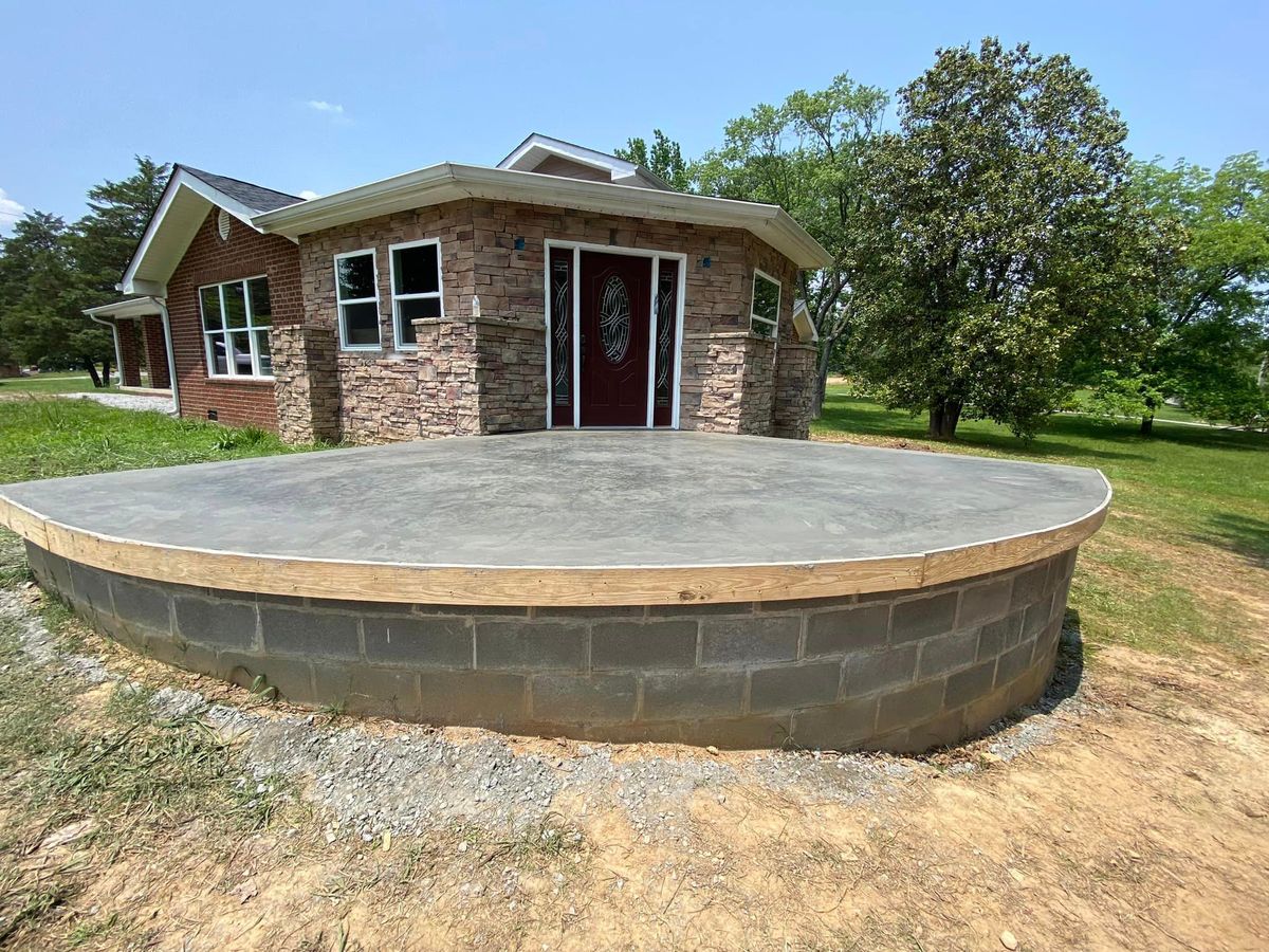 Patio Design & Installation for Miranda's Concrete in Cleveland, TN