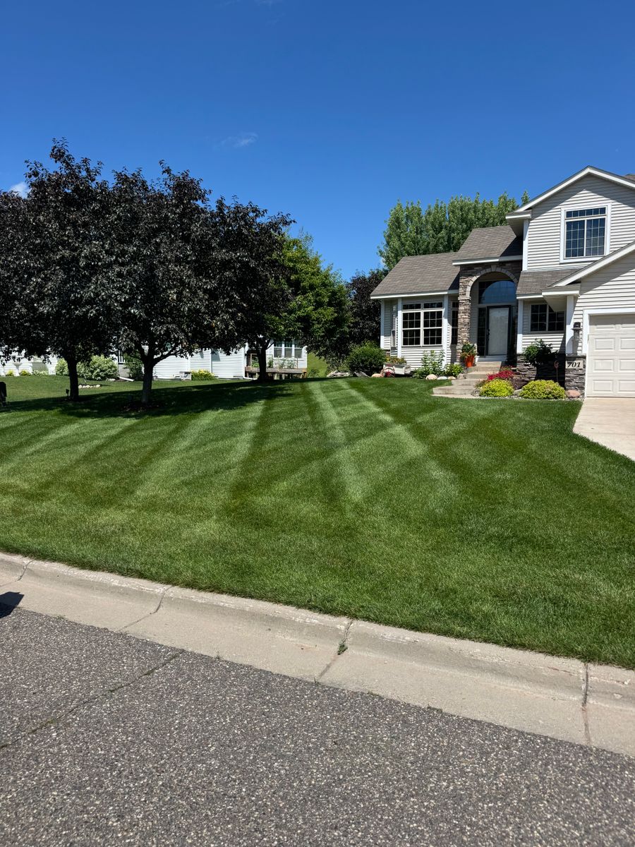 Mowing for Bubba’s Seasonal Services in Buffalo, MN