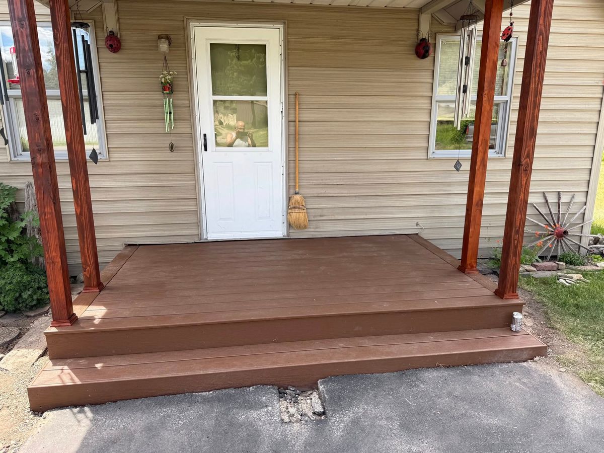 Deck & Patio Installation for J&S Development in Superior, MT