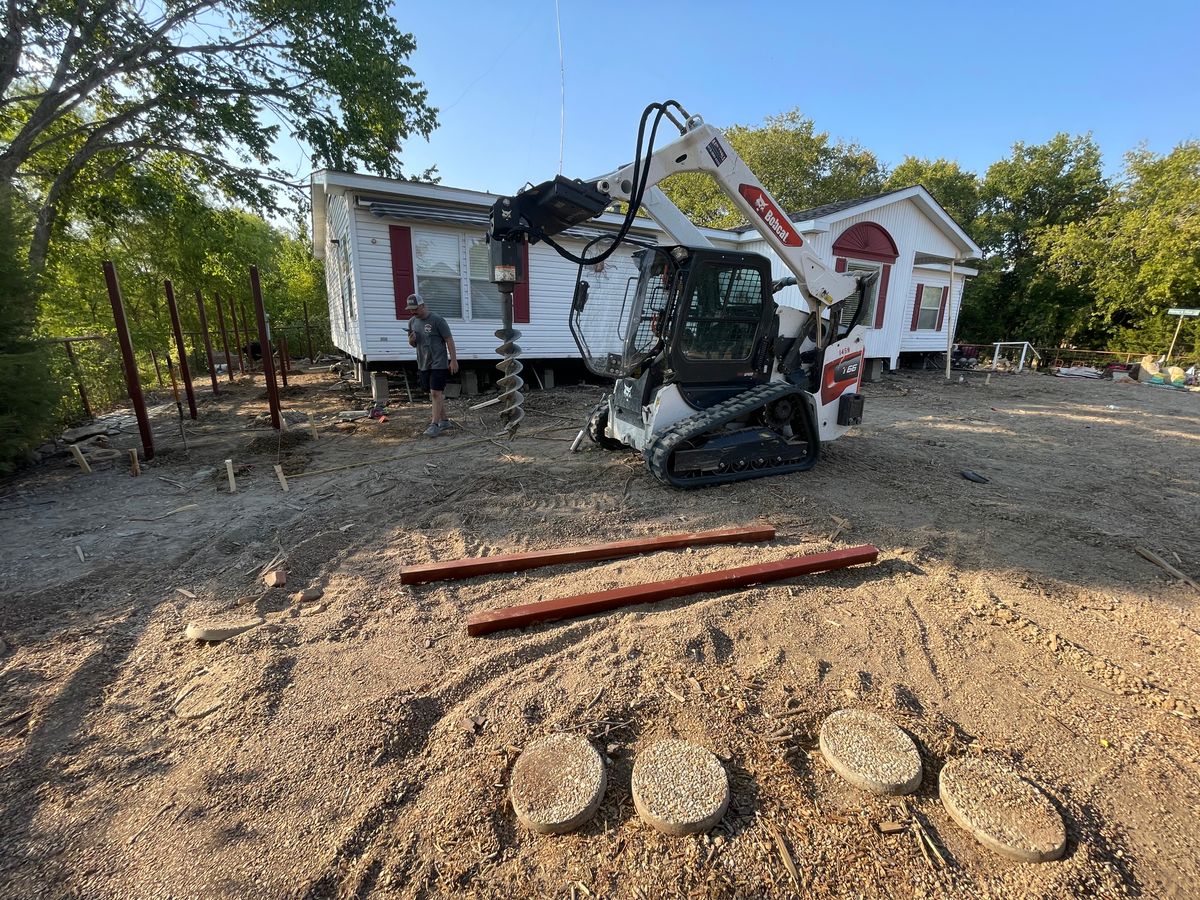 Deck Construction for Keeping Up With The Jones LLC in Corsicana, TX