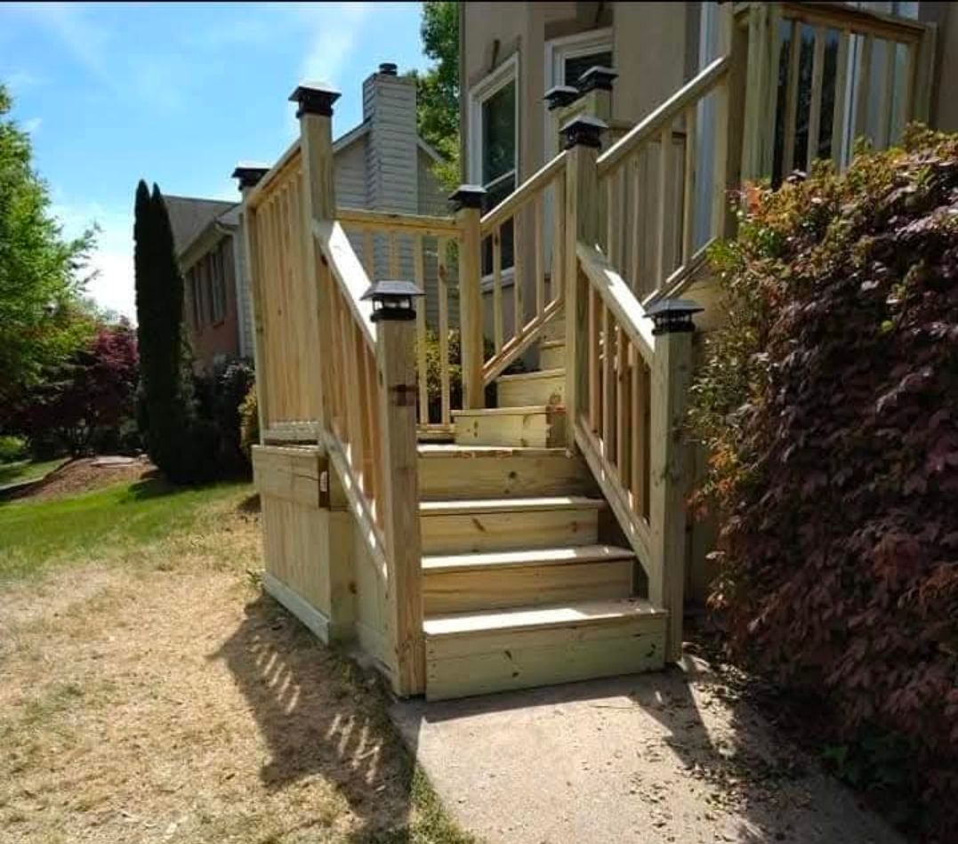 Deck Construction for All Out Construction in Atlanta, GA