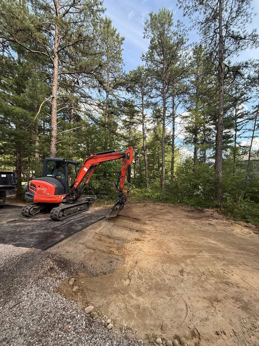 Skid Steer Work for T&D Excavating LLC. in Madison, NH