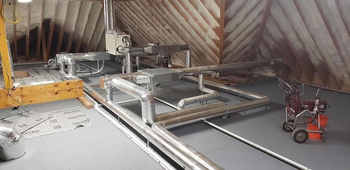 Ductwork Design and Installation for AmeriKool Mechanical Services in Pelham, NH
