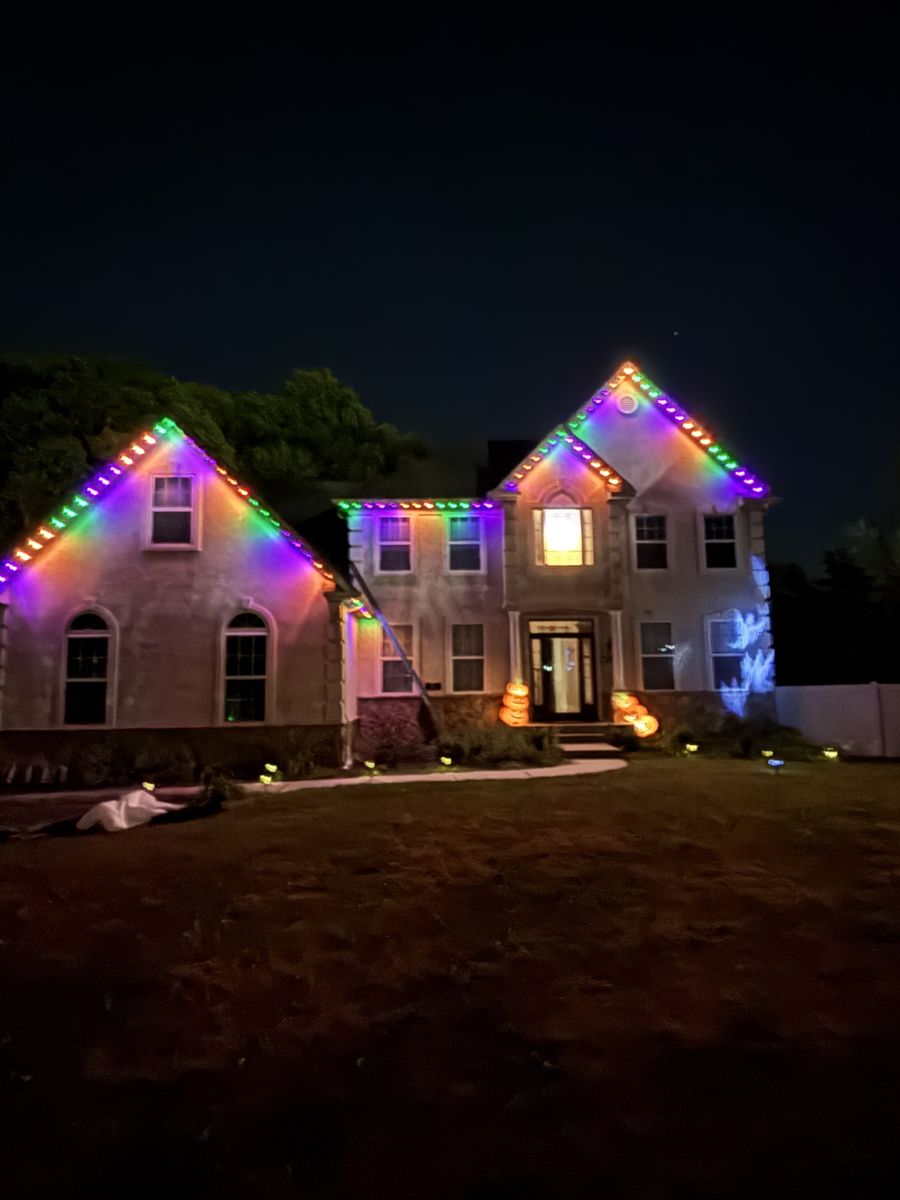 Permanent Lighting for Happy Holiday Christmas Lighting in Mullica Hill, NJ