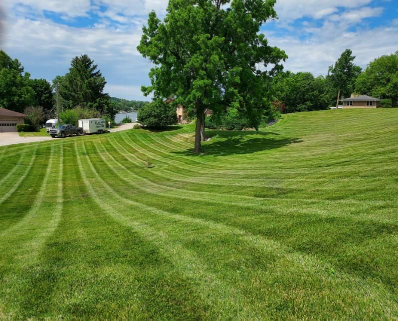 Lawn Mowing for ER Lawn Service in Manchester, MI