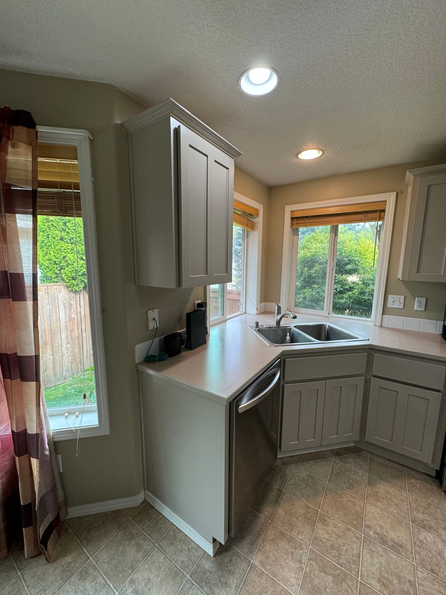 Kitchen and Cabinet Refinishing for AFP Painting LLC in Castle Rock, WA