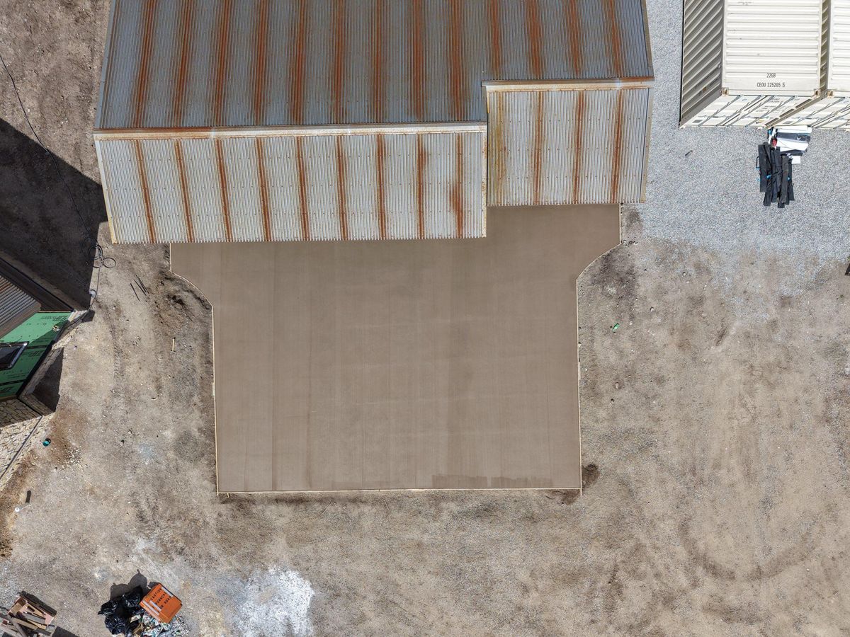 stamped concrete for EHJP Masonry in Silverthorne, CO