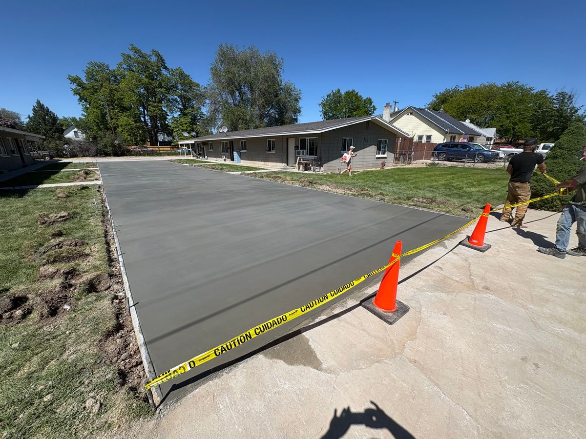 Concrete Slab Construction for AMF Concrete Construction in Boise, ID
