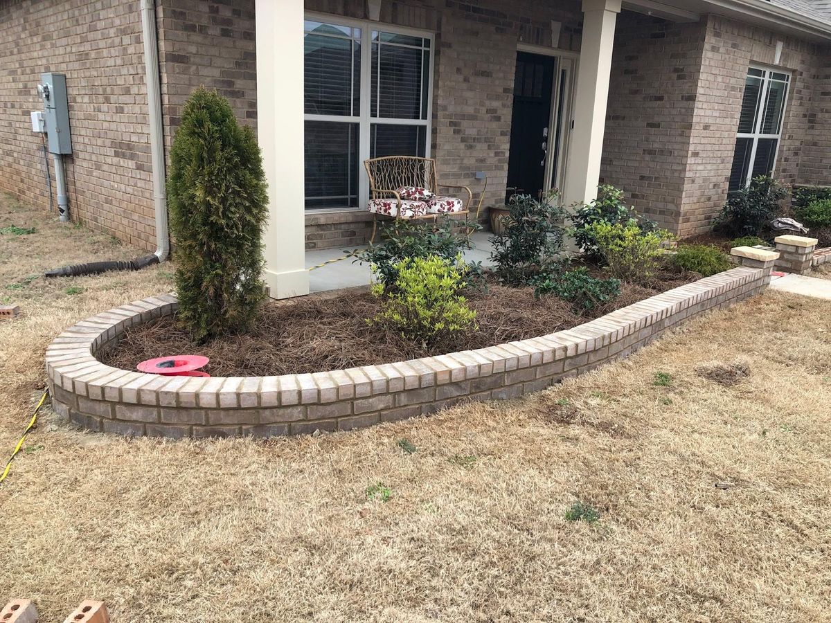 Landscape Installation for CSS Renovations in Huntsville, AL
