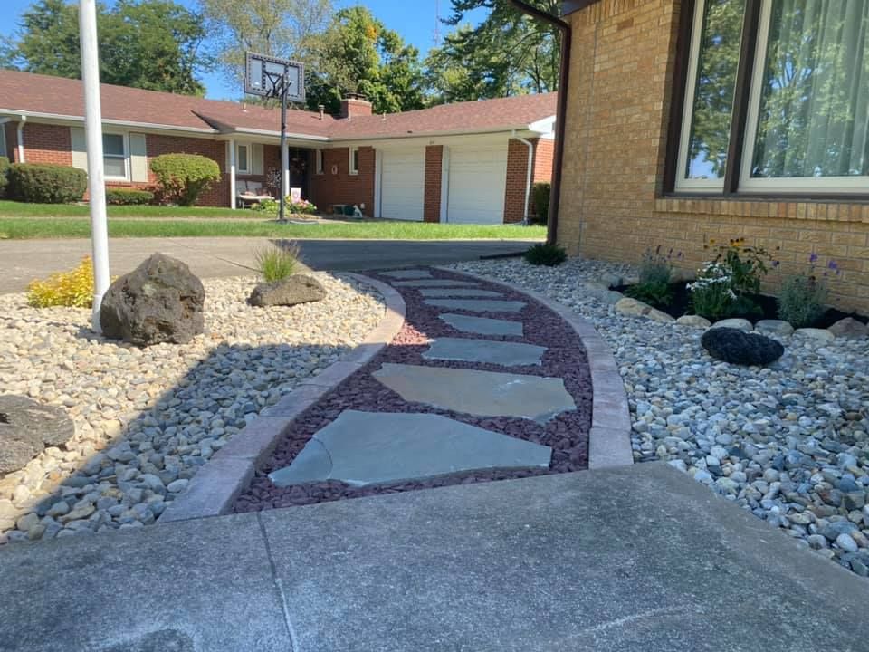 Rock Installation for Showplace Lawncare & Landscaping, Inc. in Pendleton , IN