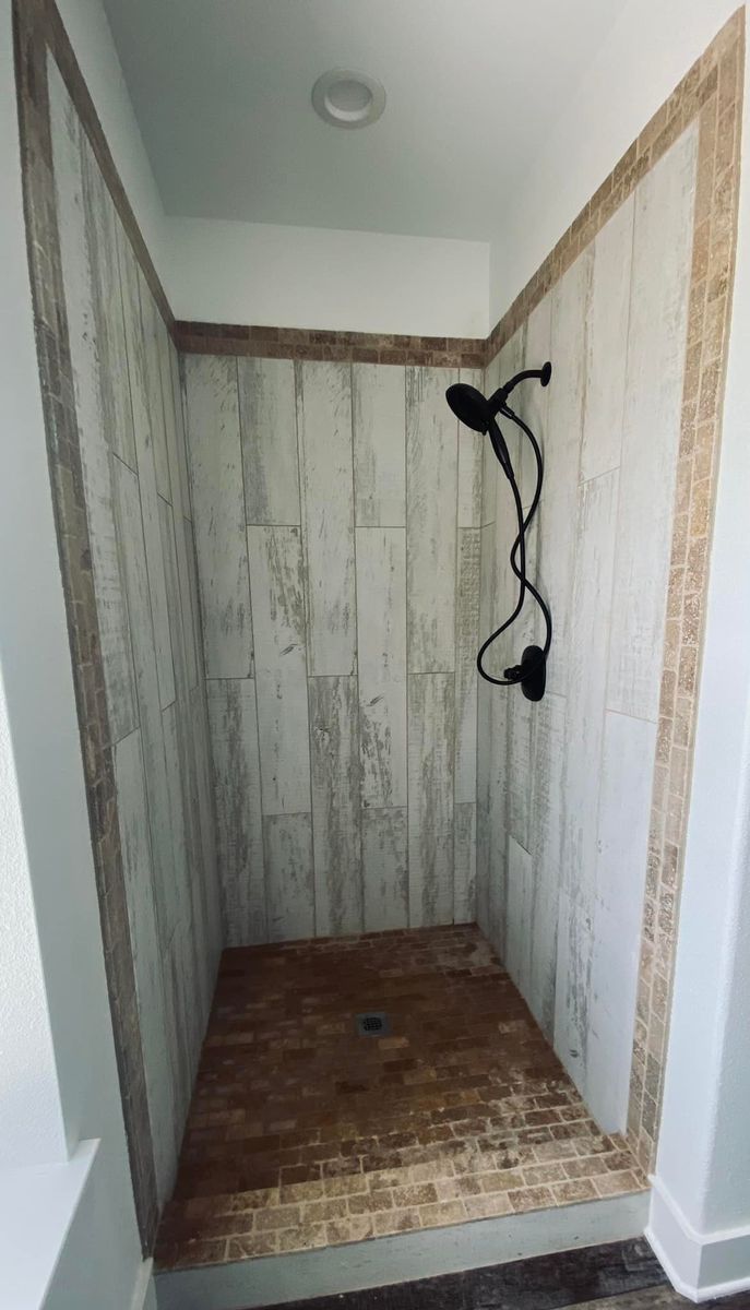 Bathroom Installations for T & C Metal Builders in Northeast, TX