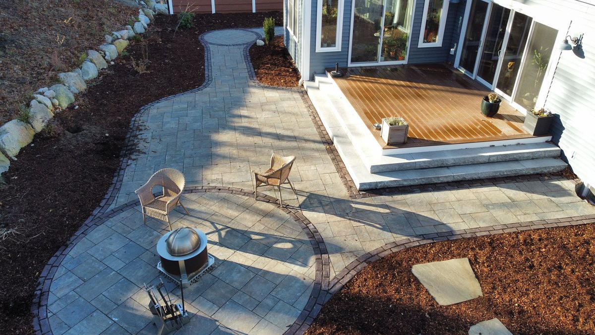 Fire Pits for Shawn's Landscaping in Mendon, MA