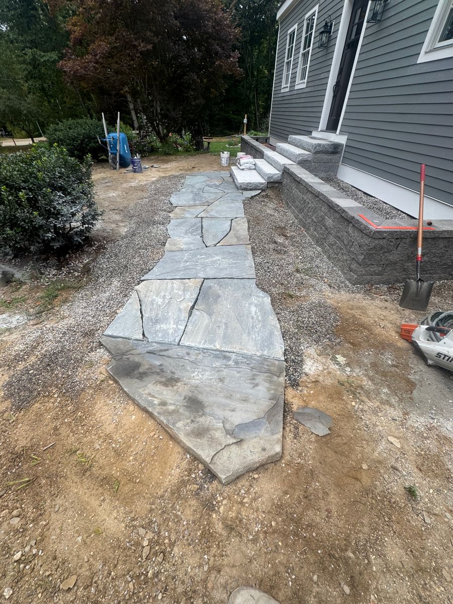 Hardscaping for Soil Builders LLC in West Durham, ME